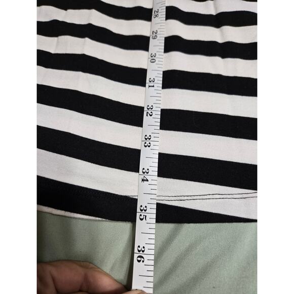 Time and tru xl women's black and white striped dress - Picture 10 of 10